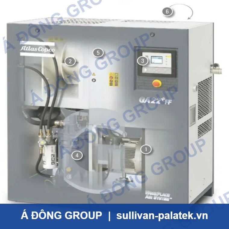 Atlas Copco Air Compressor GA11+ – 30 FF