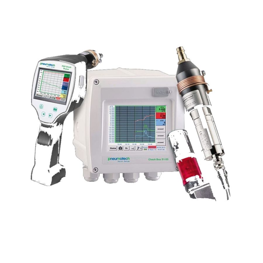 Máy đo điểm sương khí nén Pneumatech (Dew Point Meters)