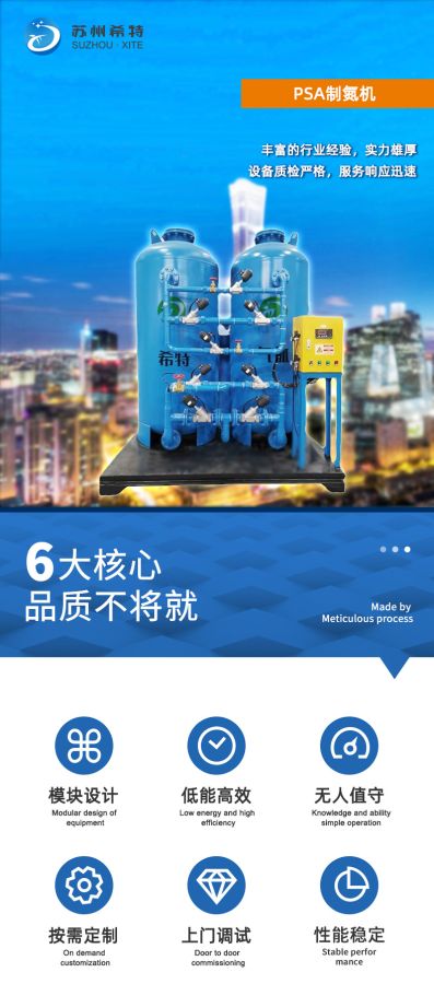 Tại chỗ máy tạo nitơ cho khai thác than nitrogen injection khai thác XITE GAS
