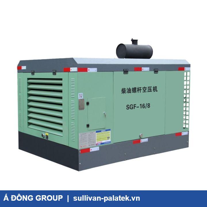 Máy nén khí trục vít cao áp tiết kiệm năng lượng SGF-10 8 diesel engine