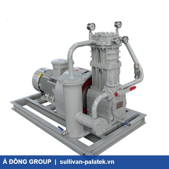 Máy nén khí piston LPG không dầu Direct-connected xả