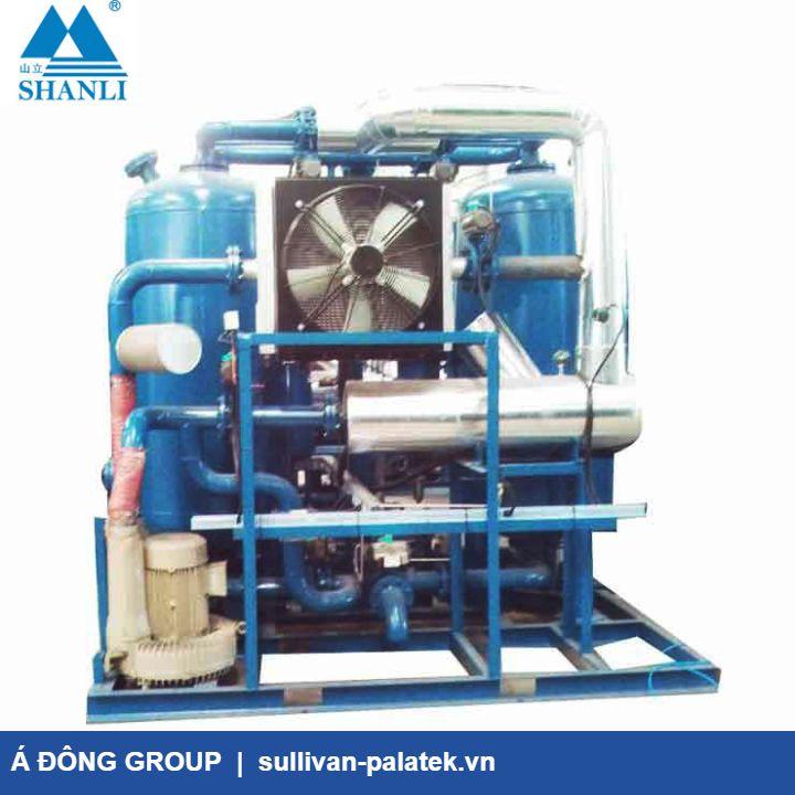 Máy sấy khí hấp thụ thổi khí với không khí tái