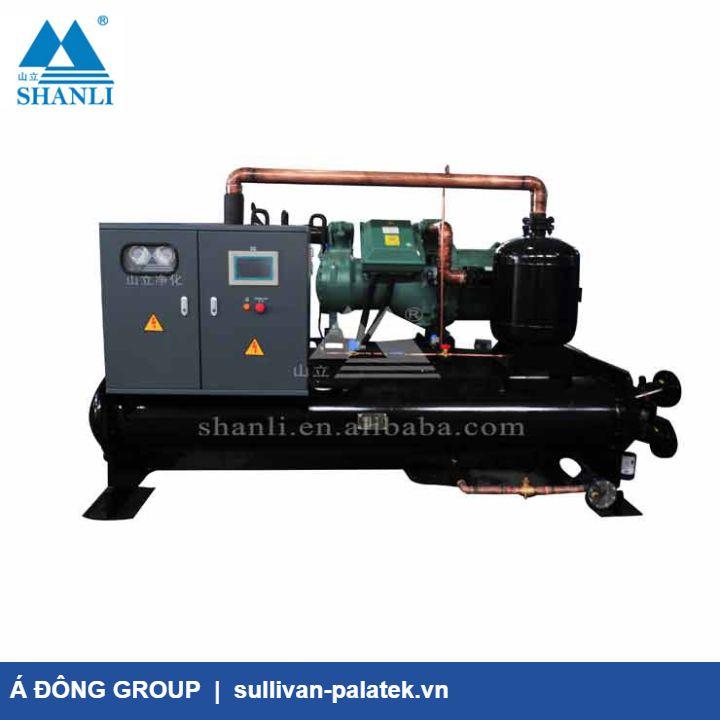 Máy làm lạnh nước giải nhiệt nước với (single máy nén khí -5 C)