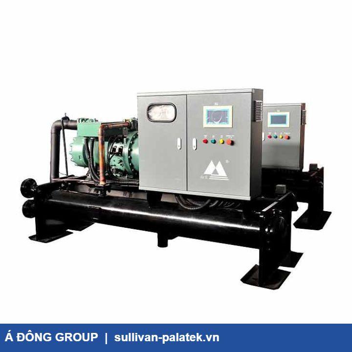 Máy làm lạnh nước công nghiệp r22 r407 giải nhiệt nước