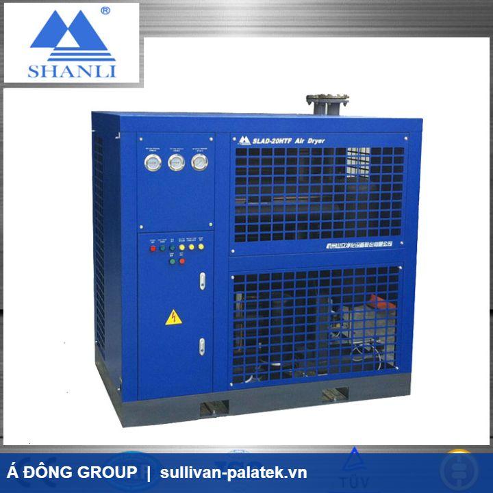 Máy sấy khí làm lạnh SLAD-6NF thiết kế mới bộ đổi nhiệt tấm máy nén khí