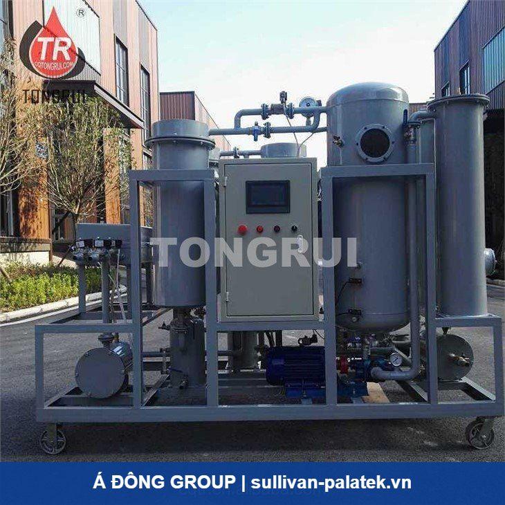 máy lọc dầu tuabin chân không cao